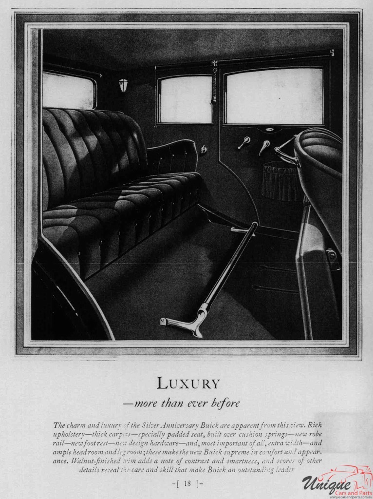 1929 Buick Silver Anniversary Brochure Page 42